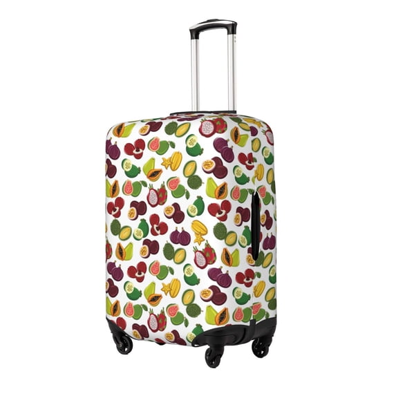 Goofa Colorful Fruits Pattern Luggage Covers For Suitcase,Suitcase Cover Protector Fit 18-32 Inch Luggage-Small