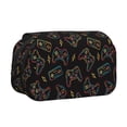thumbnail image 1 of Goofa Colorful Game Controller Pattern Double Layer Pen Pencil Case, Protective Large Capacity Storage Organizer Pen Pouch, Office College Supplies for Teens Adults, 1 of 7