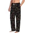 thumbnail image 1 of Goofa Colorful Game Controller Printed Soft Pajama Pants for Men, Wide Leg Comfy Casual Lounge Yoga Pants-X-Large, 1 of 9