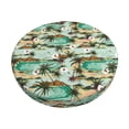 thumbnail image 1 of Goofa Colorful Hawaii Palms Printed Stool Covers Round, Waterproof Round Bar Stool Covers Anti-Slip Round Bar Stool Seat Cover with Elastic Bands Durable -14 inch, 1 of 7