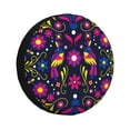 thumbnail image 1 of Goofa Colorful Mexican Pattern Universal Tire Cover for Jeep, SUV, Truck, and Trailer – Waterproof, UV-Resistant,Easy to Install, Fits 14"-17" Tires-17 inch, 1 of 6