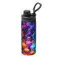 thumbnail image 1 of Goofa Colorful Potion Bottles Magic Print 18oz Sports Insulated Kettle With Straw Water Bottle Sports Water Bottle For Running Hiking Cycling Climbing Mans Womans, 1 of 7