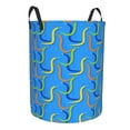 thumbnail image 1 of Goofa Colorful Snake Printed Circular Hamper,Laundry Basket with Handles,Storage Baskets Foldable,Large Capacity Laundry Hamper-Medium, 1 of 8