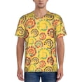 thumbnail image 1 of Goofa Colourful Tie Dye 1 Pattern Mens Golf Shirt Baseball T-shirt Moisture Wicking Dry Fit Performance Sport Short Sleeve Striped Golf Polo Shirts-3X-Large, 1 of 7