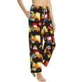 thumbnail image 1 of Goofa Construction Truck Printed Soft Pajama Pants for Women, Wide Leg Comfy Casual Lounge Yoga Pants-Large, 1 of 9