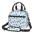 thumbnail image 1 of Goofa Cool Giraffe Pattern Lunch Bag ,Insulated Lunch Box, Small Leakproof Cooler Food Lunch Containers Reusable High Capacity Lunch Tote Bags, 1 of 8