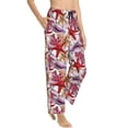 thumbnail image 1 of Goofa Coral Reef Printed Soft Pajama Pants for Women, Wide Leg Comfy Casual Lounge Yoga Pants-XX-Large, 1 of 9