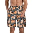 thumbnail image 1 of Goofa Corgi Collie Pug Printed Mens Swim Trunks Summer Quick Dry Short Beach Swimwear Bathing Suits-X-Large, 1 of 9