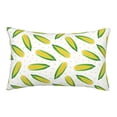 thumbnail image 1 of Goofa Corns Pattern Pillow Case – Plush & Soft Cushion Cover, Hypoallergenic Throw Pillow Case for Comfortable Sleep with Envelope Closure-14"x20", 1 of 6