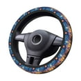 thumbnail image 1 of Goofa Cosmic Irises At Twilight Pattern Elastic Stretch Steering Wheel Cover,Universal 15 inch, Microfiber Breathable Ice Silk, Anti-Slip, Odorless, Easy Carry, 1 of 1