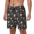 thumbnail image 1 of Goofa Cosmic Printed Men's Swim Trunks Board Shorts Quick Dry Mens Swimming Trunks with Compression Liner,Breathable Fit Hawaii Beach Shorts-3X-Large, 1 of 9