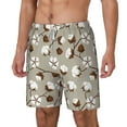 thumbnail image 1 of Goofa Cotton Tree Printed Men's Swim Trunks Board Shorts Quick Dry Mens Swimming Trunks with Compression Liner,Breathable Fit Hawaii Beach Shorts-XX-Large, 1 of 9