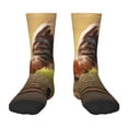 thumbnail image 1 of Goofa Country Farm Morning Rooster Pattern Children's Crew Socks, Kids' Daily Wear and Sports Socks, Breathable Socks, Sports Socks, Moisture-Wicking Socks for Children, 1 of 6
