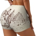 thumbnail image 1 of Goofa Cowboys Riding Horses Printed Workout Shorts Women Seamless Scrunch Butt Lifting High Waisted Gym Booty Shorts Elastic Workout Shorts-XX-Large, 1 of 8