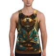 thumbnail image 1 of Goofa Creekside Meditating Puppy Pattern Men's Workout Tank Top Slim-Fit Tank Quick Dry Fit Muscle Tank Top Beach Tank Top Bodybuilding Sleeveless T Shirt-X-Large, 1 of 7