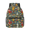 thumbnail image 1 of Goofa Cute Animal Forest Pattern Comfortable Student Backpack - Ergonomic Design, Durable, Water-Resistant, Multi-Compartment,Travel, and Outdoor Activities, 1 of 5