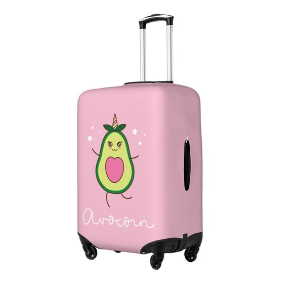 Goofa Cute Avocado Pattern Luggage Covers For Suitcase,Suitcase Cover Protector Fit 18-32 Inch Luggage-Large