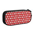 thumbnail image 1 of Goofa Cute Baseball Pattern Big Capacity Pencil Pen Case Office College Large Storage High Capacity Bag Pouch Holder Box Organizer, 1 of 9