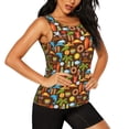 thumbnail image 1 of Goofa Cute Beach Dolphin Printed Womens Workout Tops for Women Sleeveless Yoga Shirts Athletic Running Tank Tops Sleeveless Gym Clothes Workout Apparel-Medium, 1 of 9