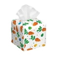 thumbnail image 1 of Goofa Cute Carrot Tissue Box Cover PVC Leather Tissue Holder Square Facial Tissue Case Facial Paper Organizer Dispenser for Bathroom, Vanity Countertop, 1 of 8
