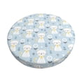 thumbnail image 1 of Goofa Cute Cat Printed Stool Covers Round, Waterproof Round Bar Stool Covers Anti-Slip Round Bar Stool Seat Cover with Elastic Bands Durable -, 1 of 7