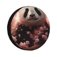 thumbnail image 1 of Goofa Cute Cloud Panda Pattern Universal Tire Cover for Jeep, SUV, Truck, and Trailer – Waterproof, UV-Resistant,Easy to Install, Fits 14"-17" Tires-15 inch, 1 of 6