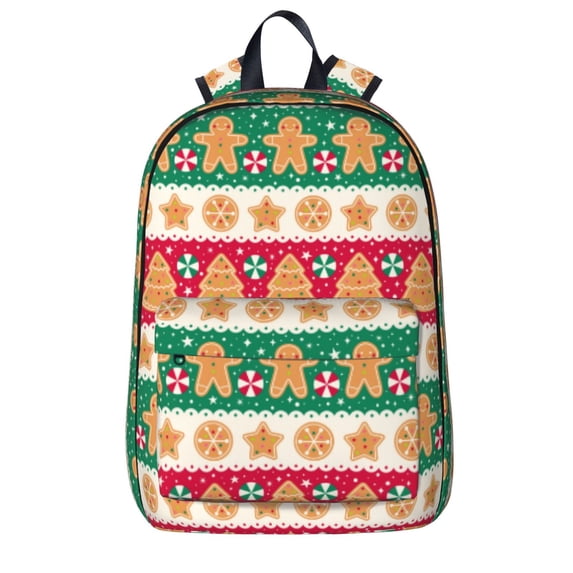 Goofa Cute Cookies Printed Backpack,Laptop Backpack,Durable Anti-Theft Travel Work Backpack,Water-resistant Backpack