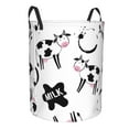 thumbnail image 1 of Goofa Cute Cow and Milk Stains Printed Circular Hamper,Laundry Basket with Handles,Storage Baskets Foldable,Large Capacity Laundry Hamper-Medium, 1 of 8