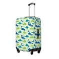 thumbnail image 1 of Goofa Cute Dinosaur Blue Green Pattern Luggage Covers For Suitcase,Suitcase Cover Protector Fit 18-32 Inch Luggage-Small, 1 of 9