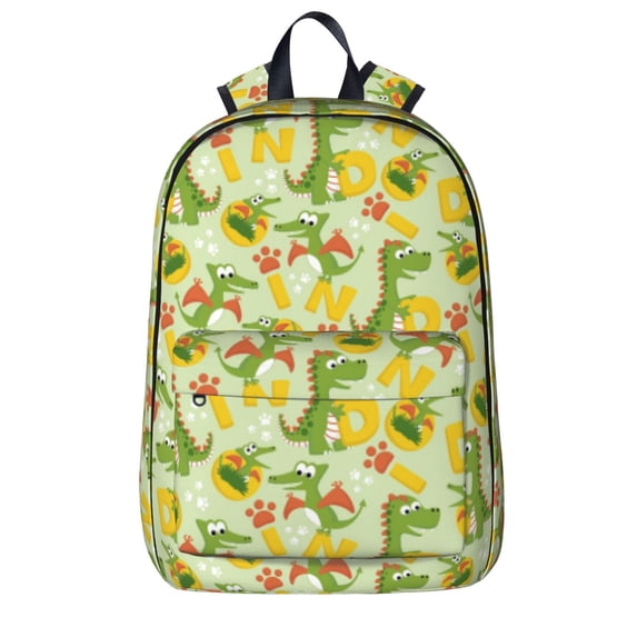 Goofa Cute Dinosaurs Printed Backpack,Laptop Backpack,Durable Anti-Theft Travel Work Backpack,Water-resistant Backpack