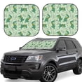 thumbnail image 1 of Goofa Cute Dinosaurs in Space Pattern 2 Piece Car Windshield Sun Shade Foldable | Front Windshield Shade for Sun, Heat and UV Rays | Sunshade for Car Front Window-, 1 of 7