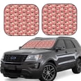thumbnail image 1 of Goofa Cute French Bulldog Pattern 2 Piece Car Windshield Sun Shade Foldable | Front Windshield Shade for Sun, Heat and UV Rays | Sunshade for Car Front Window-, 1 of 7