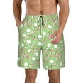 thumbnail image 1 of Goofa Cute Frog2 Printed Mens Swim Trunks Summer Quick Dry Short Beach Swimwear Bathing Suits-, 1 of 9