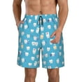 thumbnail image 1 of Goofa Cute Healthy Teeth Printed Mens Swim Trunks Summer Quick Dry Short Beach Swimwear Bathing Suits-XX-Large, 1 of 9