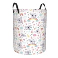 thumbnail image 1 of Goofa Cute Koala Printed Circular Hamper,Laundry Basket with Handles,Storage Baskets Foldable,Large Capacity Laundry Hamper-, 1 of 8
