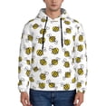 thumbnail image 1 of Goofa Cute Little Bee for Men's Hooded Sweatshirt - Lightweight Pullover Hoodie with Kangaroo Pocket, Perfect for Everyday Wear-4X-Large, 1 of 7