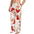 thumbnail image 1 of Goofa Cute Mushroom Printed Soft Pajama Pants for Men, Wide Leg Comfy Casual Lounge Yoga Pants-XX-Large, 1 of 9