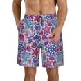 thumbnail image 1 of Goofa Cute Nautical Printed Mens Swim Trunks Summer Quick Dry Short Beach Swimwear Bathing Suits-Medium, 1 of 9