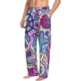 thumbnail image 1 of Goofa Cute Nautical Printed Soft Pajama Pants for Men, Wide Leg Comfy Casual Lounge Yoga Pants-XX-Large, 1 of 9