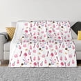thumbnail image 1 of Goofa Cute Poodle Dog Pattern Fleece Throw Blanket for Couch, Soft Checkered Flannel Blanket for Sofa, Warm Cozy Decorative Blanket Fall Decor Gift-80"x60", 1 of 6