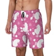 thumbnail image 1 of Goofa Cute Poodle Dog Printed Men's Swim Trunks Board Shorts Quick Dry Mens Swimming Trunks with Compression Liner,Breathable Fit Hawaii Beach Shorts-XX-Large, 1 of 9