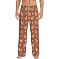 thumbnail image 1 of Goofa Cute Poodle Dog Printed Soft Pajama Pants for Men, Wide Leg Comfy Casual Lounge Yoga Pants-Medium, 1 of 9