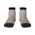 thumbnail image 1 of Goofa Cute Rabbit Pattern Non Slip Socks with Grips for Elderly, Crew Socks Yoga Hospital Socks Cushioned Sole Gripper Socks for Men Women, 1 of 5