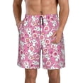 thumbnail image 1 of Goofa Cute Rabbit Printed Mens Swim Trunks Summer Quick Dry Short Beach Swimwear Bathing Suits-Large, 1 of 9