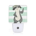 thumbnail image 1 of Goofa Cute Raccoon Night Light, Plug-in, Dusk to Dawn Sensor, Warm White, Ambient Lighting, Ideal Kids Adults Nightlight-US, 1 of 9