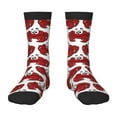 thumbnail image 1 of Goofa Cute Red Crab Pattern Children's Crew Socks, Kids' Daily Wear and Sports Socks, Breathable Socks, Sports Socks, Moisture-Wicking Socks for Children, 1 of 6