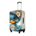 thumbnail image 1 of Goofa Cute Sunflower Blue Duck Pattern Luggage Covers For Suitcase,Suitcase Cover Protector Fit 18-32 Inch Luggage-X-Large, 1 of 9