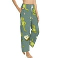 thumbnail image 1 of Goofa Cute Yoga Frogs Printed Soft Pajama Pants for Women, Wide Leg Comfy Casual Lounge Yoga Pants-X-Large, 1 of 9