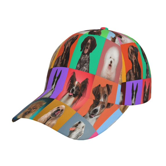 Goofa Cute doggies Print Baseball Cap for Men and Women - Adjustable Unisex Hat for Sports and Casual Wear,Sun protection Casual Outdoor Everyday Fashion Cap