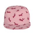 thumbnail image 1 of Goofa Dachshund Dog Puppy Printed Men's Baseball Cap,Straight Brim Hat,Golf Dad Hat,Versatile Style,Sun Protection Cap,Travel Hat, 1 of 9